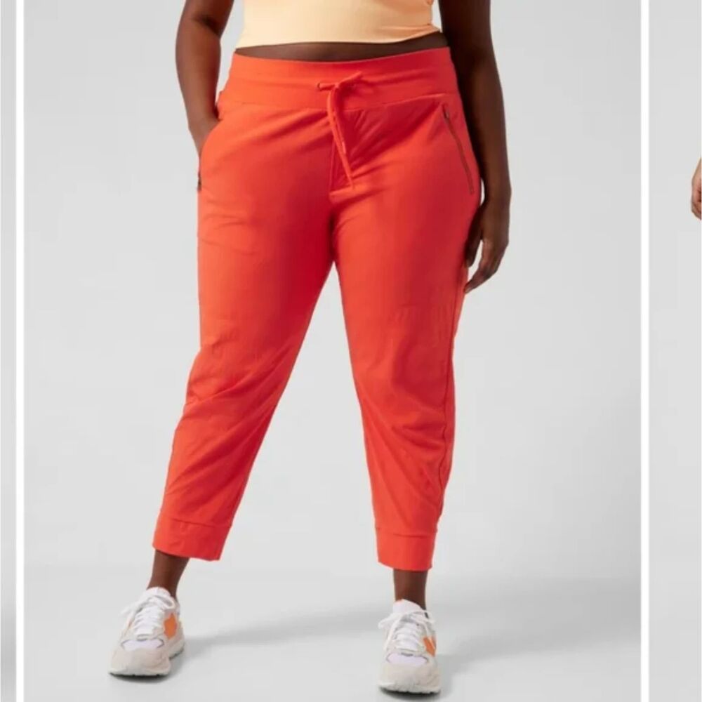 Athleta Trekkie North Jogger - Orange 22